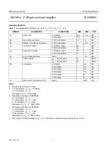 Preview for 3 page of NXP Semiconductors BGX885N Datasheet