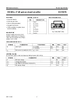 Preview for 2 page of NXP Semiconductors BGY587B Datasheet