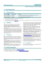 Предварительный просмотр 6 страницы NXP Semiconductors CGD942C Product Data Sheet