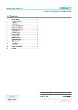 Предварительный просмотр 7 страницы NXP Semiconductors CGD942C Product Data Sheet