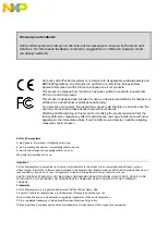 Предварительный просмотр 4 страницы NXP Semiconductors EVB9S08DZ60 User Manual