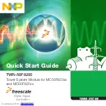 Preview for 1 page of NXP Semiconductors freescale TWR-56F8200 Quick Start Manual