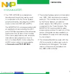 Preview for 3 page of NXP Semiconductors freescale TWR-56F8200 Quick Start Manual