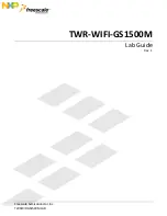 NXP Semiconductors Freescale TWR-WIFI-GS1500M Lab Manual preview