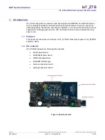 Предварительный просмотр 3 страницы NXP Semiconductors IoT ZTB-DK006 User Manual