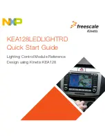 NXP Semiconductors KEA128LEDLIGHTRD Installation Instructions Manual предпросмотр