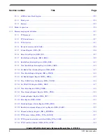 Предварительный просмотр 8 страницы NXP Semiconductors Kinetis KE1xZ256 Reference Manual