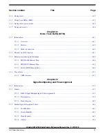 Предварительный просмотр 21 страницы NXP Semiconductors Kinetis KE1xZ256 Reference Manual