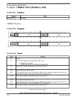 Предварительный просмотр 164 страницы NXP Semiconductors Kinetis KE1xZ256 Reference Manual