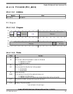 Предварительный просмотр 431 страницы NXP Semiconductors Kinetis KE1xZ256 Reference Manual