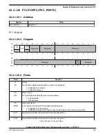 Предварительный просмотр 439 страницы NXP Semiconductors Kinetis KE1xZ256 Reference Manual