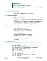 Предварительный просмотр 242 страницы NXP Semiconductors LPC11U1x User Manual