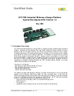 NXP Semiconductors LPC1768 Quick Start Manual предпросмотр