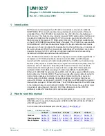 Preview for 3 page of NXP Semiconductors LPC24XX UM10237 User Manual