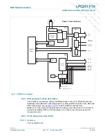 Предварительный просмотр 41 страницы NXP Semiconductors LPC2917 Preliminary Data Sheet