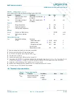 Предварительный просмотр 52 страницы NXP Semiconductors LPC2917 Preliminary Data Sheet