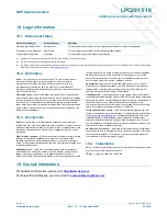 Предварительный просмотр 66 страницы NXP Semiconductors LPC2917 Preliminary Data Sheet