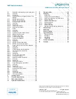 Предварительный просмотр 68 страницы NXP Semiconductors LPC2917 Preliminary Data Sheet