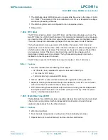 Предварительный просмотр 43 страницы NXP Semiconductors LPC5411 Series Product Data Sheet