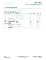 Предварительный просмотр 48 страницы NXP Semiconductors LPC5411 Series Product Data Sheet