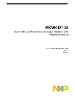 Предварительный просмотр 1 страницы NXP Semiconductors MKW01Z128 Reference Manual