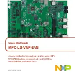 NXP Semiconductors MPC-LS-VNP-EVB Quick Start Manual предпросмотр