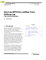 NXP Semiconductors MPC57xx Application Note preview