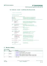 Предварительный просмотр 149 страницы NXP Semiconductors PT2001 Programming Manual And Instruction Set