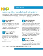 Preview for 4 page of NXP Semiconductors PX series Quick Start Manual