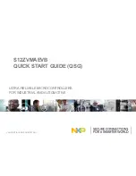 NXP Semiconductors S12ZVMAEVB Quick Start Manual предпросмотр