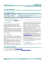 Preview for 23 page of NXP Semiconductors SA58670A Product Data Sheet