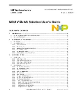 Предварительный просмотр 1 страницы NXP Semiconductors SLN-VIZNAS-IOT User Manual