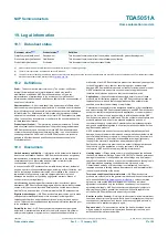 Предварительный просмотр 27 страницы NXP Semiconductors TDA5051A Product Data Sheet