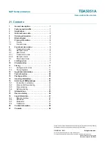 Предварительный просмотр 29 страницы NXP Semiconductors TDA5051A Product Data Sheet