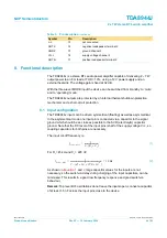 Preview for 4 page of NXP Semiconductors TDA8944J Specification Sheet