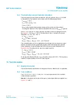 Preview for 15 page of NXP Semiconductors TDA8944J Specification Sheet