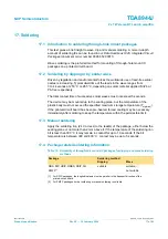 Preview for 17 page of NXP Semiconductors TDA8944J Specification Sheet