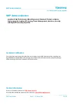 Preview for 21 page of NXP Semiconductors TDA8944J Specification Sheet