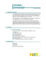 NXP Semiconductors TDA8948J Product Data Sheet preview