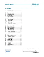 Preview for 26 page of NXP Semiconductors TDA8948J Product Data Sheet