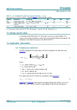 Preview for 18 page of NXP Semiconductors TFA9810 Product Data Sheet