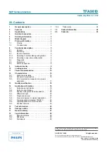 Preview for 29 page of NXP Semiconductors TFA9810 Product Data Sheet