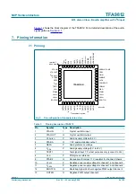 Preview for 6 page of NXP Semiconductors TFA9812 Preliminary Data Sheet