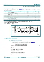 Preview for 49 page of NXP Semiconductors TFA9812 Preliminary Data Sheet