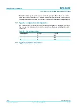 Preview for 51 page of NXP Semiconductors TFA9812 Preliminary Data Sheet