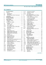 Preview for 65 page of NXP Semiconductors TFA9812 Preliminary Data Sheet