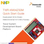 NXP Semiconductors TWR-KM34Z50M Quick Start Manual предпросмотр