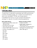 Предварительный просмотр 3 страницы NXP Semiconductors TWR-MCF5441X Quick Reference Manual