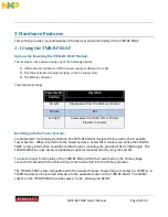 Preview for 6 page of NXP Semiconductors TWR-RF-SNAP User Manual