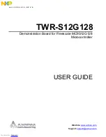 NXP Semiconductors TWR-S12G128-KIT User Manual предпросмотр